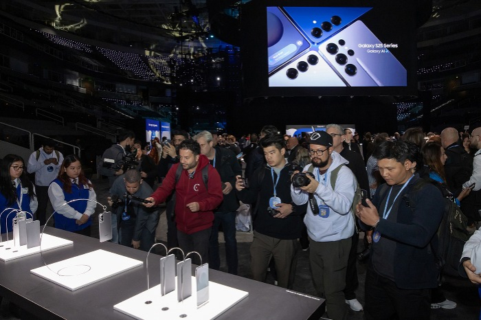 Galaxy Unpacked 2025 event held at the SAP Center in San Jose, California in January 2025 (Courtesy of Samsung Electronics) 