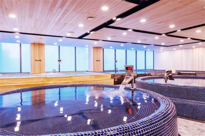 A public bathhouse in South Korea