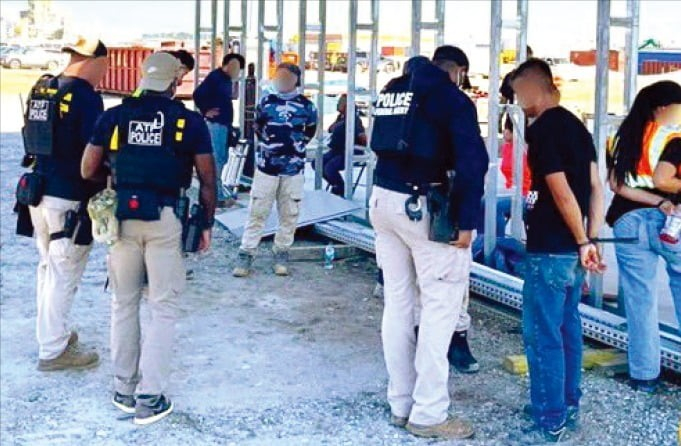 Workers at the Hyundai Motor-LG Energy Solution battery JV in the US state of Georgia are raided and detained