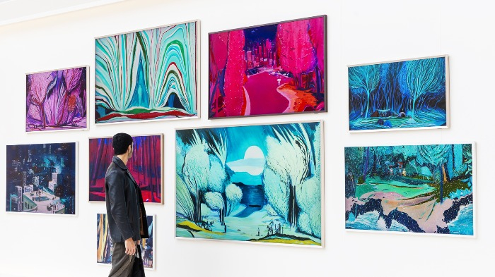 Samsung Electronics' art TV series (Courtesy of Samsung Electronics)