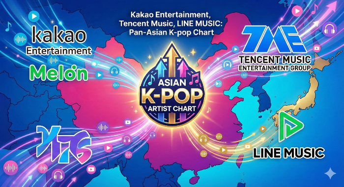 Kakao Entertainment to launch pan-Asian K-pop artist chart with