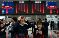 Korean stocks swoon in panic selling; Kospi, Kosdaq post biggest one-day crash on Iran war